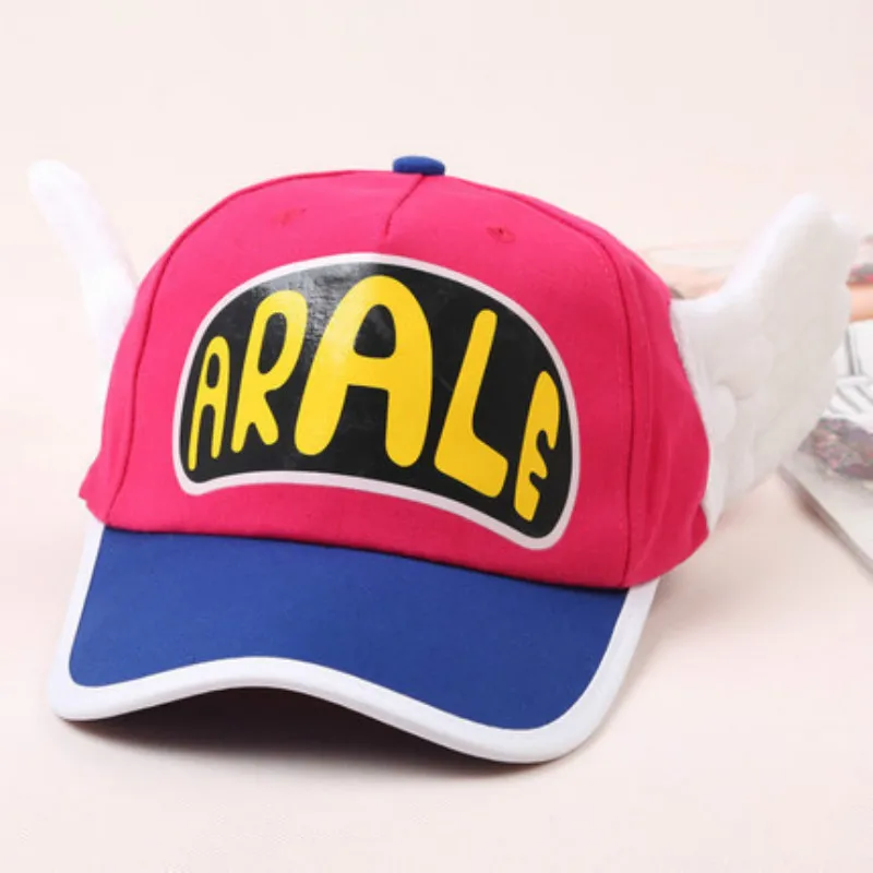 Косплей для аниме шляпа дышащая шапка с сеткой шапки Dr. Slump Arale Angel Wings летняя 13 цветов сетчатая шапка для детей и взрослых - Цвет: Синий