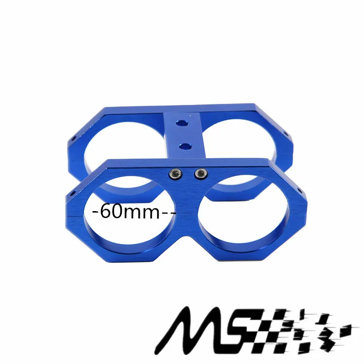 

Dual Double 044 Fuel Pump Mounting Bracket Clamp cradle In-line