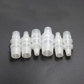 

Plastic Variable Diameter 16mm to 8mm Aquarium Water Pipe Reducing Diameter Adapter Pipe Fitting 5pcs
