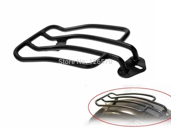 

Motorcycle Parts Black Solo Seat Luggage Rack For Harley Sportster XL883 1200 2004 - 2015