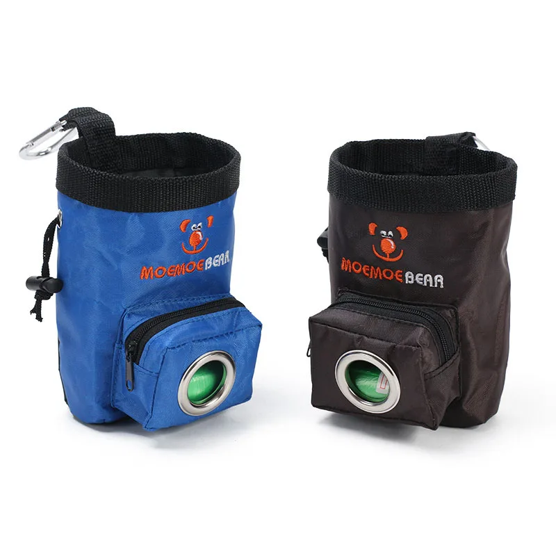 

Dog Treat Bag Training Pouch for Small and Large Dogs Pet Training Pouch Bag Carry Snacks and Toys Build-in Waste Bag Dispenser