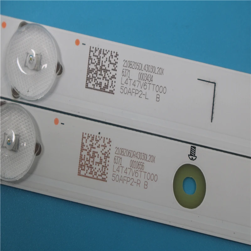 100% Новый оригинальный 1005 мм светодиодный подсветка полосы для Philips 50 дюймов LB-PF3030-GJFHD500611-L/R-H ТВ части 12 шт