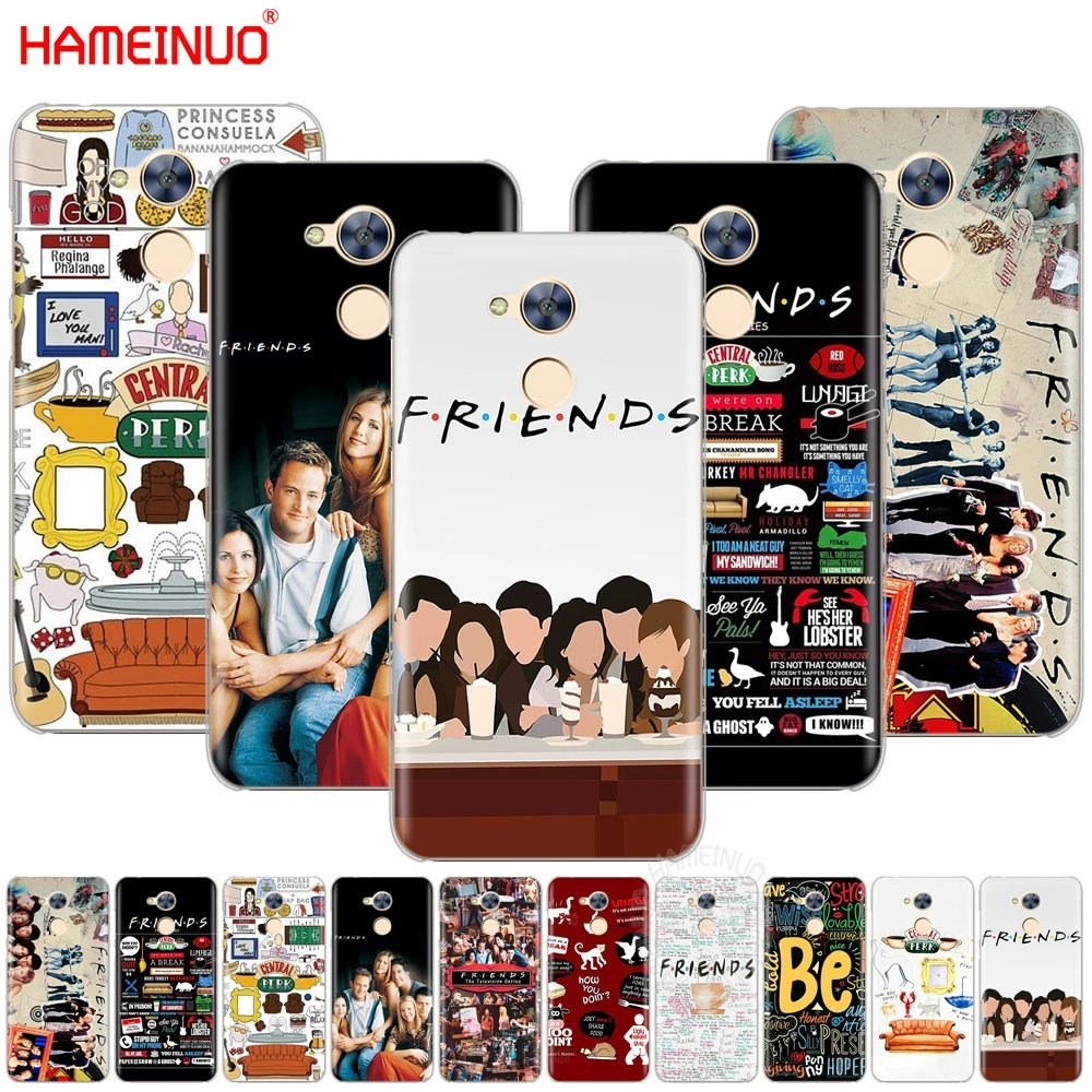 

HAMEINUO TV Friends Forever Cover phone Case for Huawei Honor V10 4A 5A 6A 6C 6X 7X 8 9 NOVA 2 2S PLUS LITE
