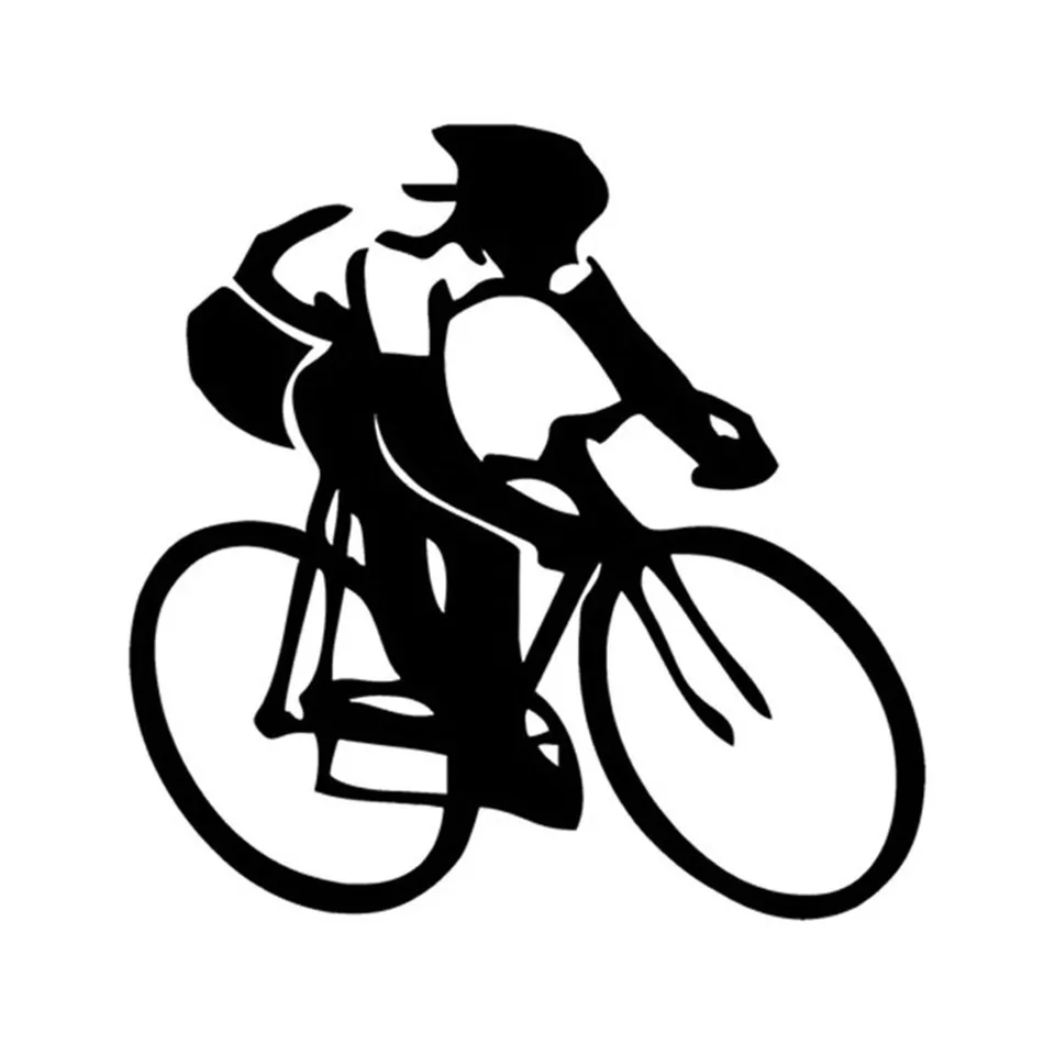 Cunymagos Bicycle Sports Athletes Sticker Decal High Quality Vinyl Reflective Decorative Car Stickers Fashion Car Decal Sticker13.513 (4)