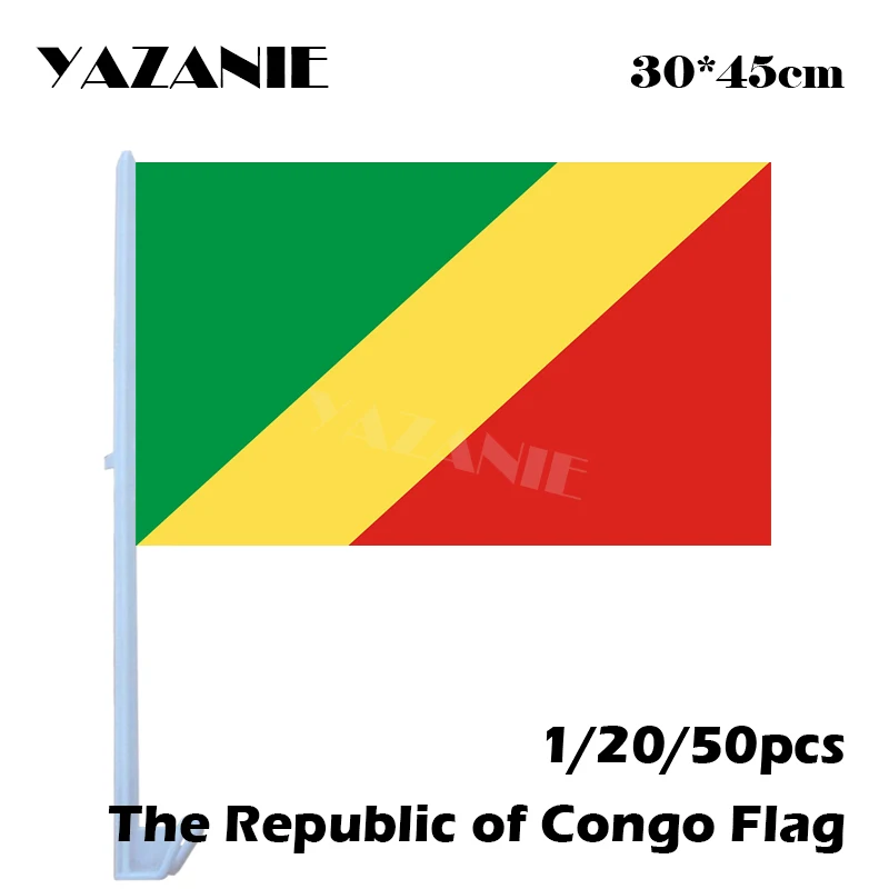 YAZANIE 30*45 см 1/20/50 шт. Флаги и баннеры для автомобилей на окнах в стиле Республика