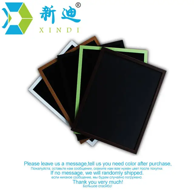 MDF Wooden Frame Blackboard 3