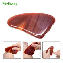 Yellow BUFFALO HORN Gua Sha Board Health Care Massage Scrape guasha plates Slimming Guasha Massage Tools C1432