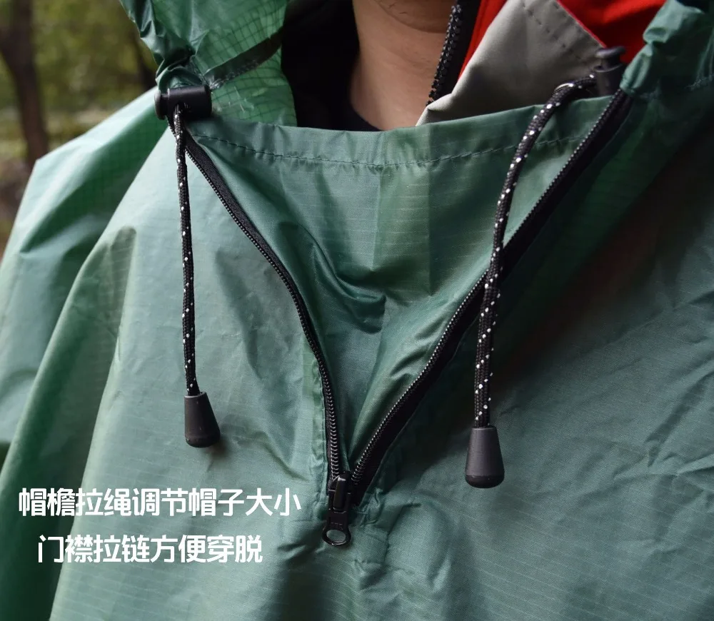 الصيد معطف واق من المطر ارتداء الشمس المأوى في الهواء الطلق المعطف قماش القنب السفر الطوارئ المعطف للماء خيمة التخييم المطر يندبروف قماش الق... الصيد معطف واق من المطر ارتداء الشمس المأوى في الهواء الطلق المعطف قماش القنب السفر الطوارئ المعطف للماء خيمة التخييم المطر يندبروف قماش الق...