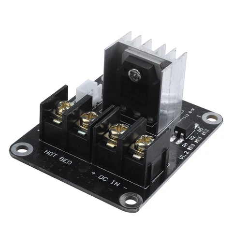 Printer hotbed MOSFET expansion module inc 2pin lead Anet A8 A6 A2 Compatible Black