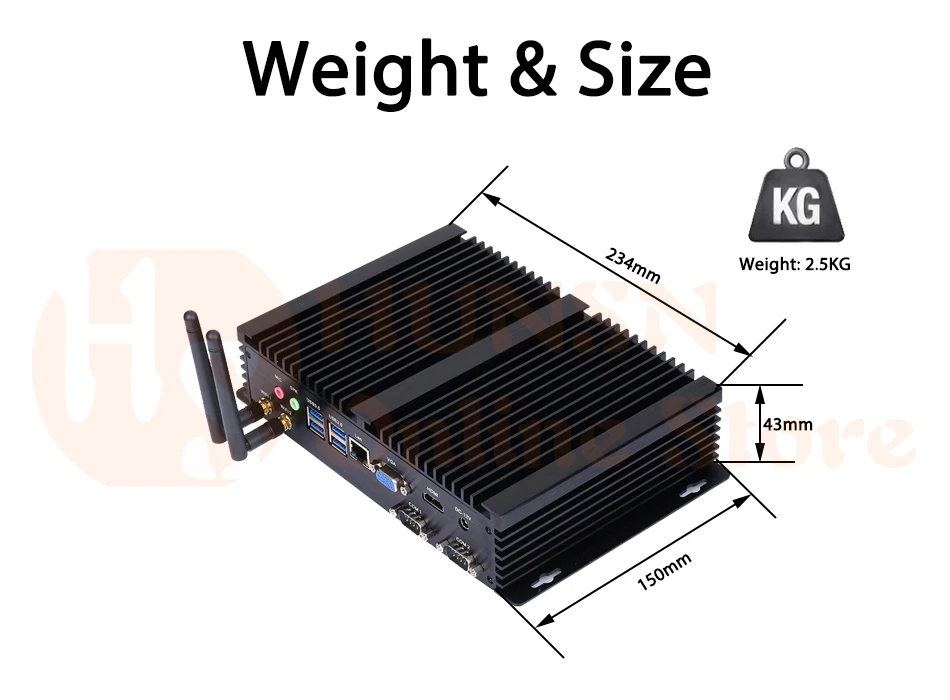 Fanless-Industrial-PC-1007U-I3-6006U-I3-7100U-I5-4200U-I5-7200U-I7-4500U-HUNSN-IM03-(04)