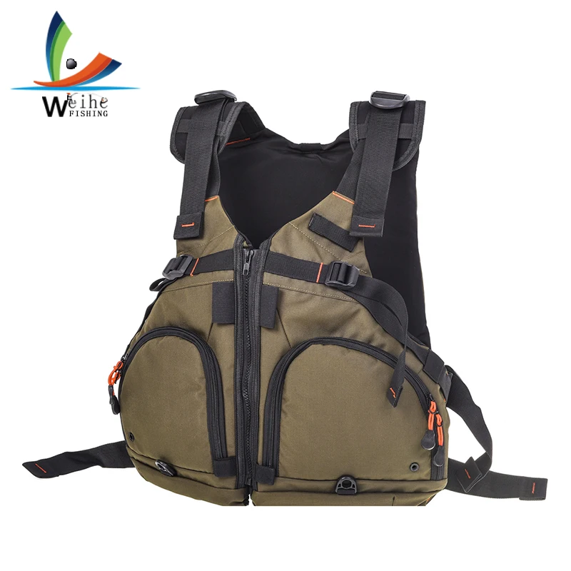 Outdoor Sport Waterproof Fishing Life Vest Men Breathable Jacket Safety ...