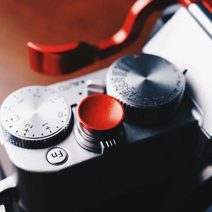Кнопка спуска затвора из красного дерева для Fuji X100F FujiFilm | Электроника