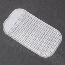 Car Dashboard Sticky Mat For Mobile Phone GPS Coin Key Holder Silicone Gel Non-Slip Pad Anti Slip Mat Auto Interior Accessories