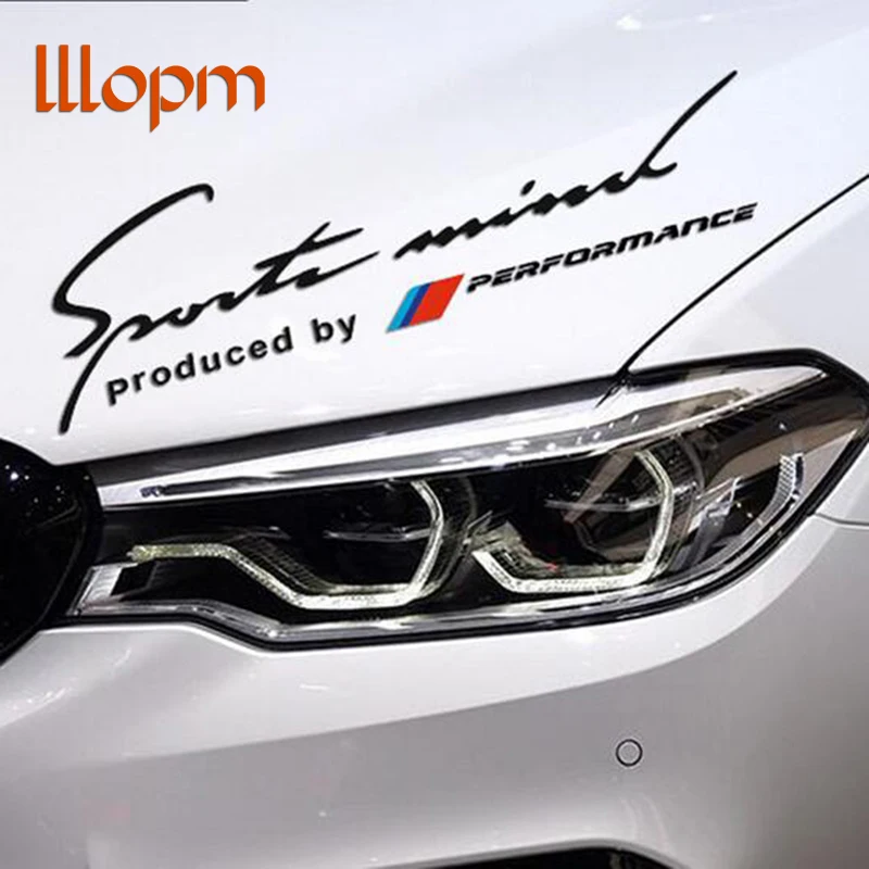 

2018 New Sports Performance Vinyl Decal Headlight Stickers Reflective Lamp Eyebrow Decor For bmw e90 e46 e39 e60 f30 f10 f34 f15