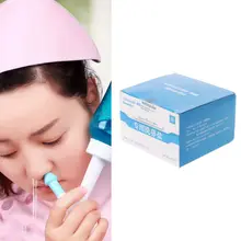 1 коробка 30 мешков для чистки ринита Избегайте аллергии мытье соли уход за носом средство для ухода за носом
