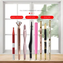 Микроблейдинг ручка ручной микроблейдинг иглы Caneta микроблейдинг tebori бровей татуировки ручка высокого качества