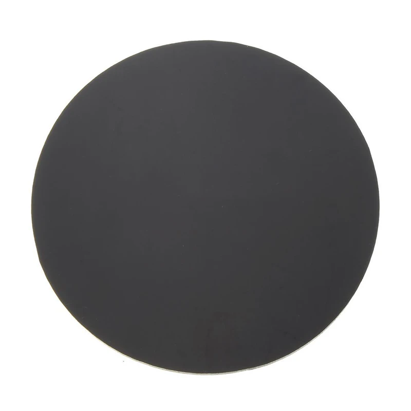Черный 3 мм акриловые пластиковые круглые пластины лазерной резки круглое зеркало Диаметр