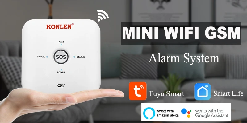 MINI WIFI GSM Home Security Alarm System - realspygadgets.com