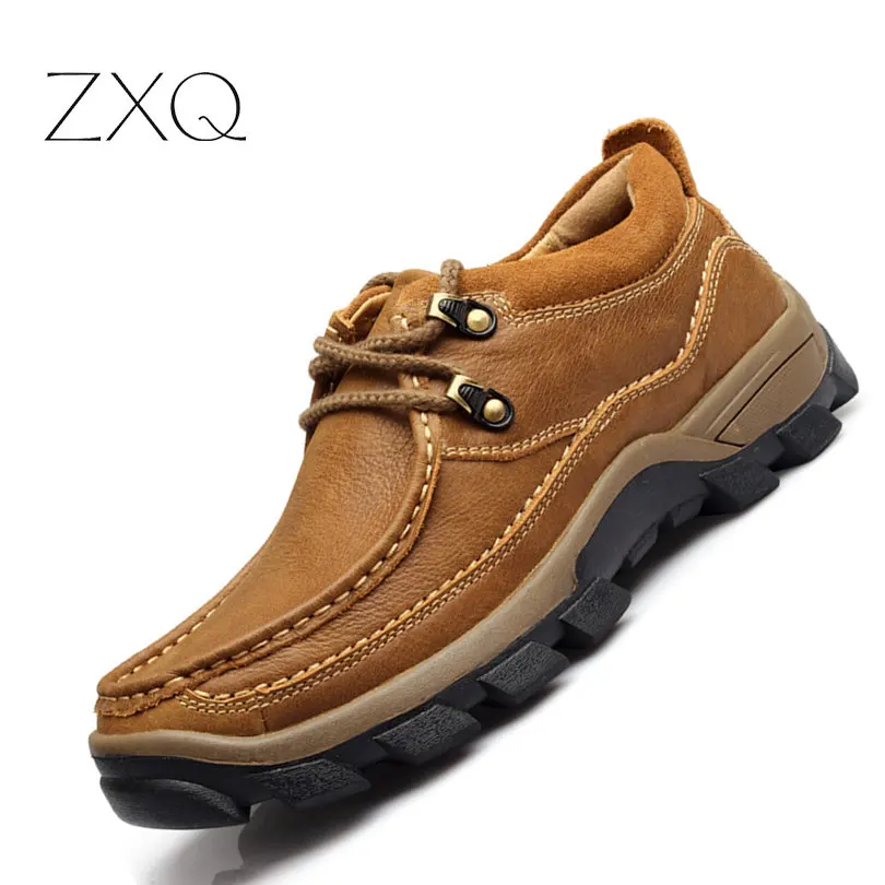 Four season high qaulity genuine leather men shoes breathable and deodorant dress shoes for shipping