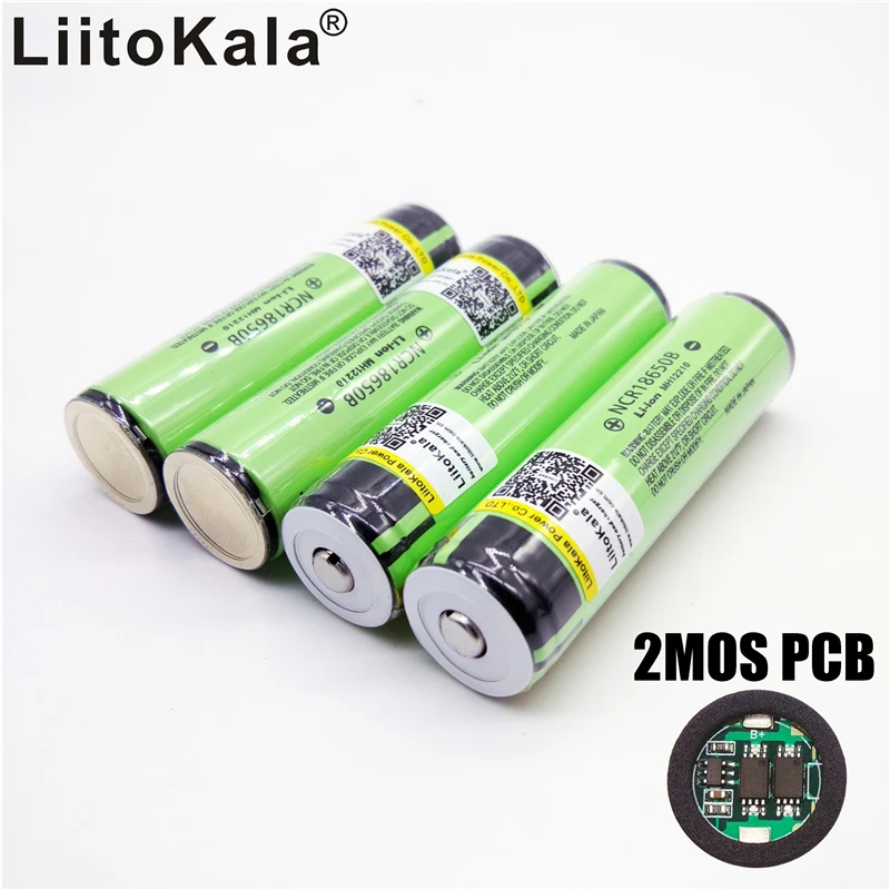 Новинка LiitoKala для NCR18650B 18650 3400mAh батарея 3,7 V литий-ионная аккумуляторная батарея с защитой от PCB