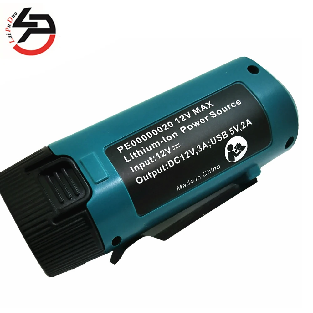Sostituzione adattatore caricabatterie USB 12V per batteria agli ioni di  litio giacca riscaldata Makita PE00000020|Chargers| - AliExpress