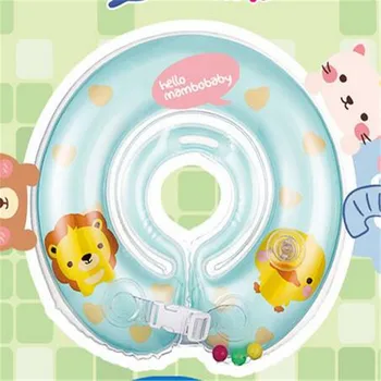 

Baby Neck Float Swimming Newborn Baby Swimming Neck Ring with Pump Gift Mattress Cartoon Pool Swim ring for 0-24month Baby