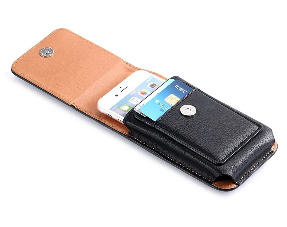 Pouch Cover for iphone 12 Mini 12 pro Max Waist Bag Belt Clip Holster for iphone 11 Pro XS Max XR X SE 6S 8 7 Plus Leather Case iphone 7 waterproof case