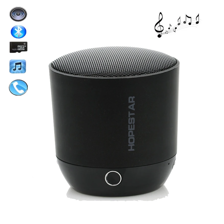 

HOPESTAR Mini Protable H9 Bluetooth Speaker Stereo Music Player with USB TF AUX Build-in Mic for Phones Computer caixa de som