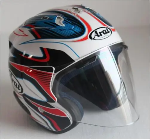 Лидер продаж ARAI 3/4 шлем мотоциклетный половина шлем открытым уход за кожей лица шлем-каска Мотокросс Размеры: S M L XL XXL, Capacete - Цвет: 1