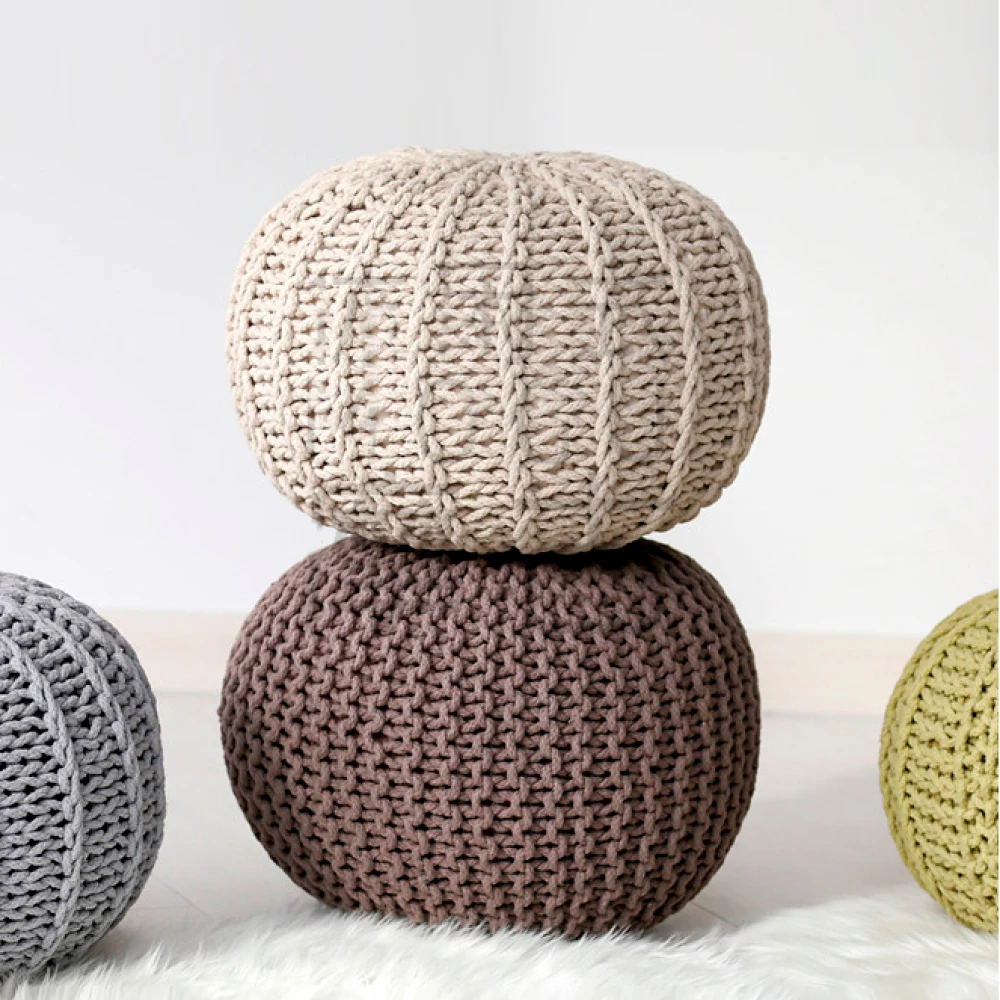 

InYard Strict Selection minimal Nordic creative knitted bean bag chair