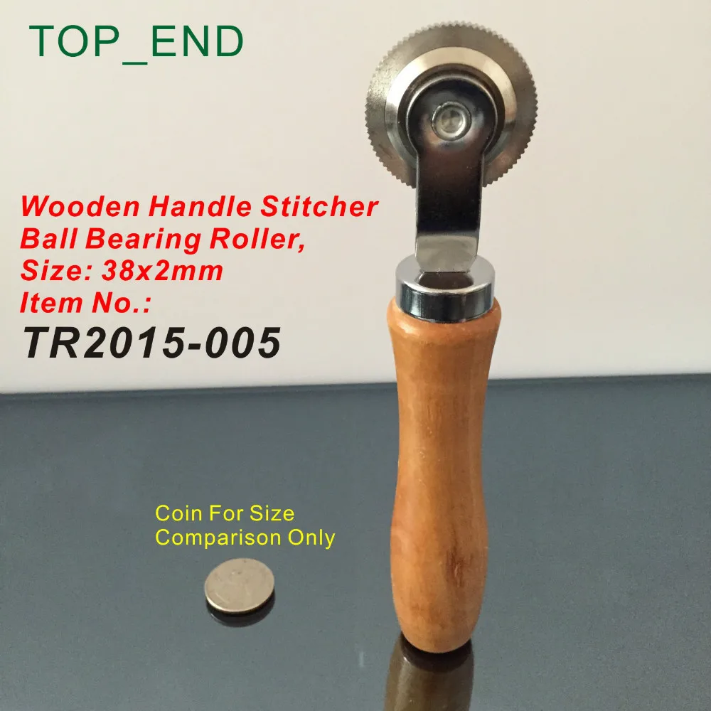 38x2mm Ball Bearing Roller,wooden Handle Stitcher,professional Tire
