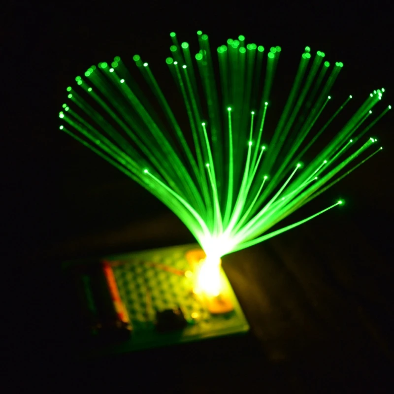 Kids Science Experiment Lamp Colorful Fiber Optic Lights Educational