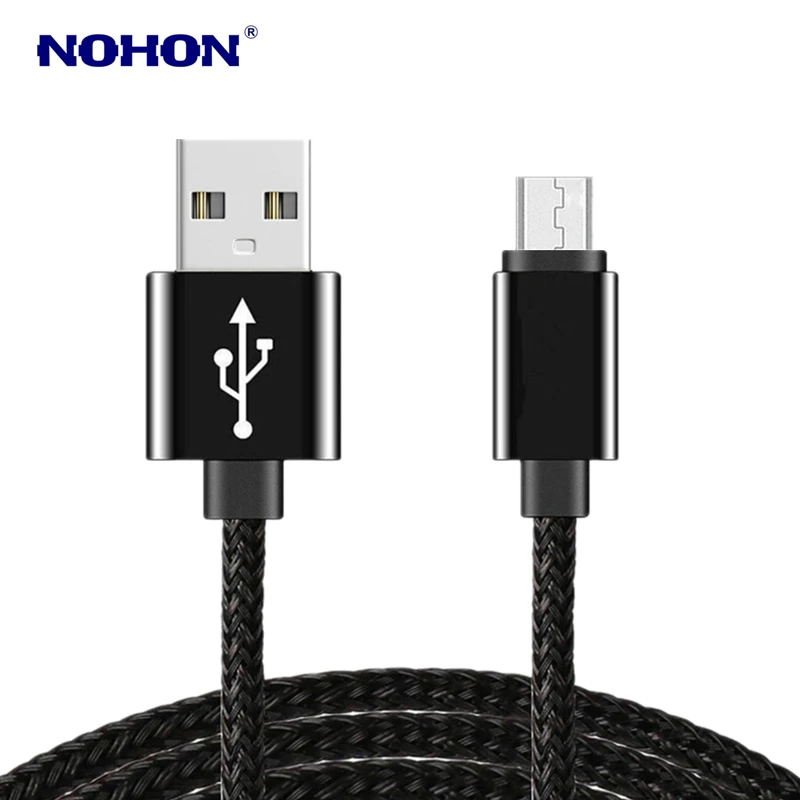

3m 2m Micro USB Charging Cable for Huawei Mate 7 8 Honor 6 7 Redmi 5 6 6A Samsung S4 S6 S7 Android Phone USB Charger Data Cables