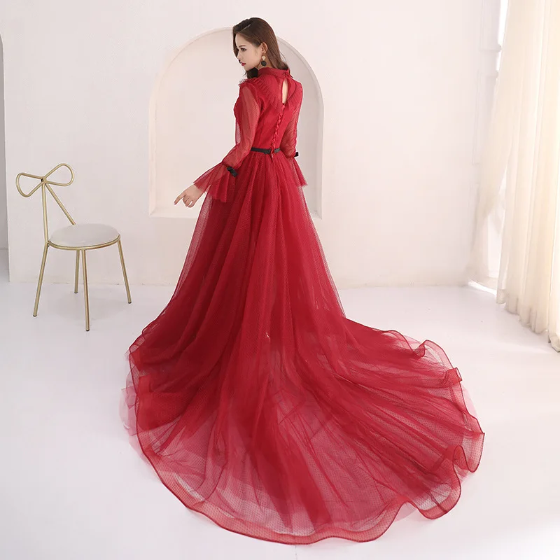 Вечерние платья трапециевидной формы; вечерние красные вечерние платья принцессы; длинное вечернее платье; длинные платья для особых случаев; ES2445