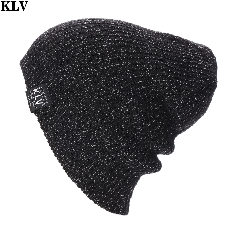 

2016 KLV Famous Brand Men Women Skiing Warm Winter Knitting Skating Skull Cap Winter Hat Beanies Cap Ski Snowboard Gorro Male