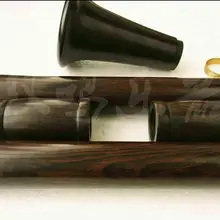 Недостроенный кларнет Bb баррель+ Bell+ тело эбенового дерева