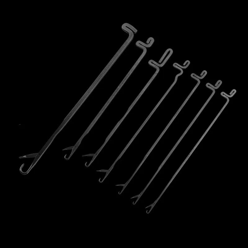 

7 pcs Latch Sewing Needles Sealing Crochet Dreadlock Lock Hair Lock Micro Braid Needle DIY Weave Weaving Tools