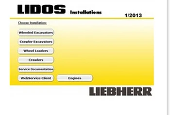 

Liebherr Lidos 2013 All Parts & Service Complete Set