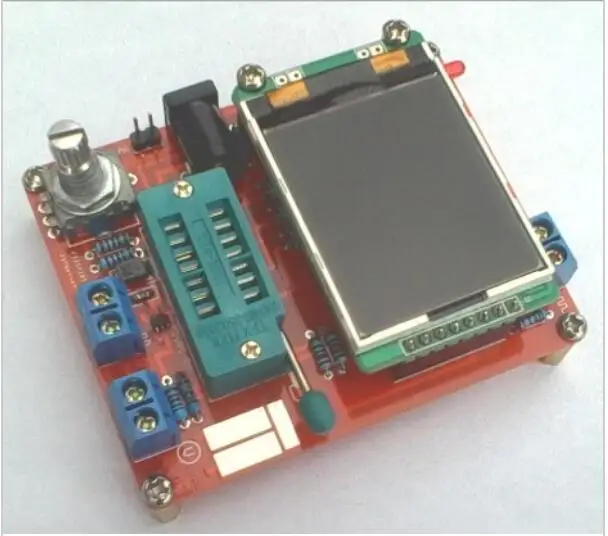 TFT ЖК-дисплей M328 Транзистор тестер LCR диод емкость ESR измеритель напряжения ШИМ квадратная волна генератор сигналов частоты