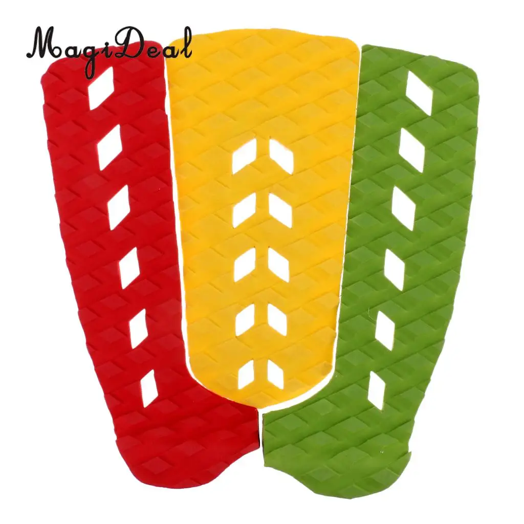 MagiDeal Surfboard Stretch Sock Bag Protector Travel Case, 3 Traction Pad Bar Grip