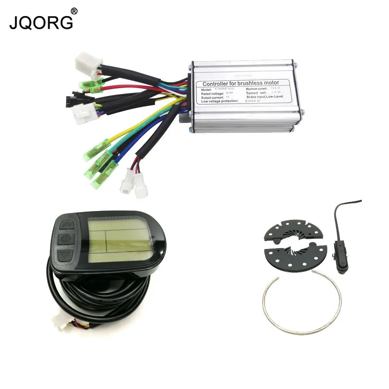 

JQORG LCD Display E-bike Controller And LCD Meter And PAS Kits For High Speed Gear Hub Motor Limited In Our Store (FD/FC)