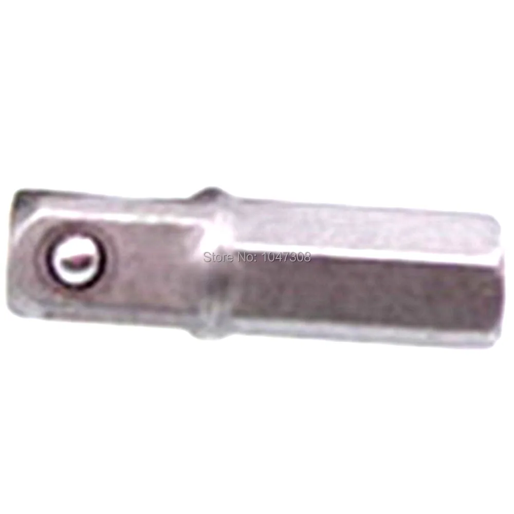 

Hex 1/4" to 1/4" Sq Socket Adapter 25mm Extension CR-V Bit Screwdriver Converter for Quick Change 1/4" Chuck Systems Drill Chuck
