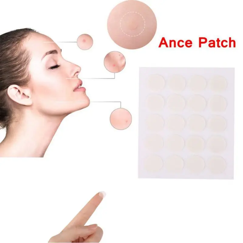 

1 Box/40 Pcs Acne Remover Tool Set Treatment Acne Acne Scar Remover Sticker Blackhead Acne Pimple Patch