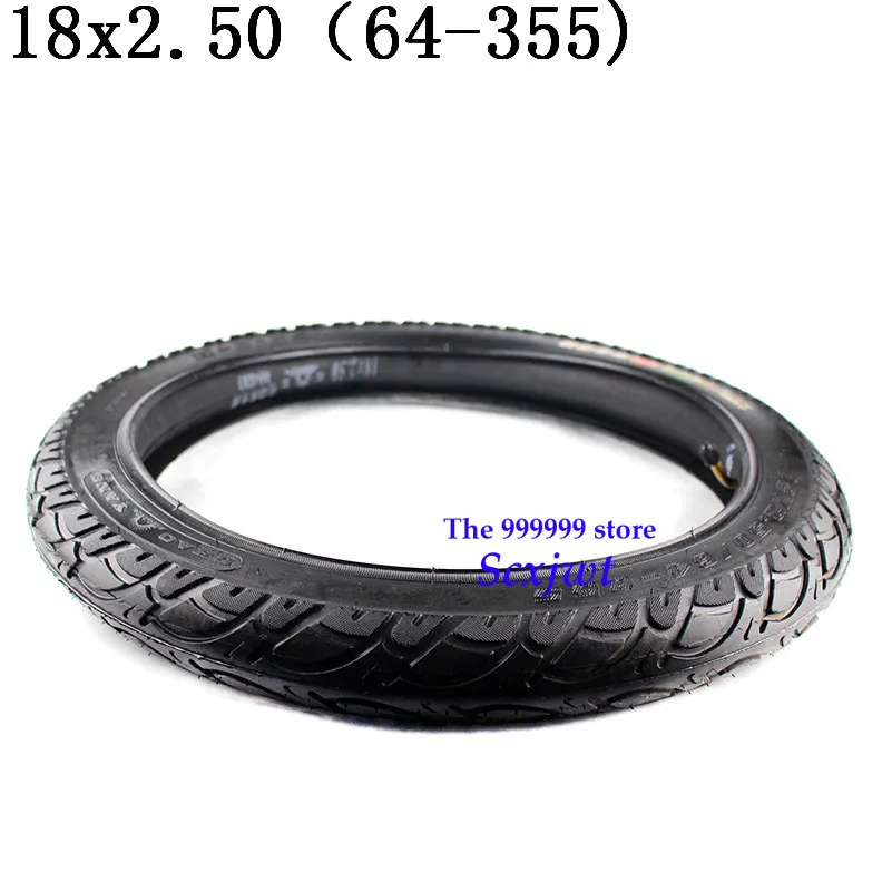

2019 Good quality good design 18x2.50 64-355 tire inner tube and outer tyre for Electric motorcycle battery tricycle
