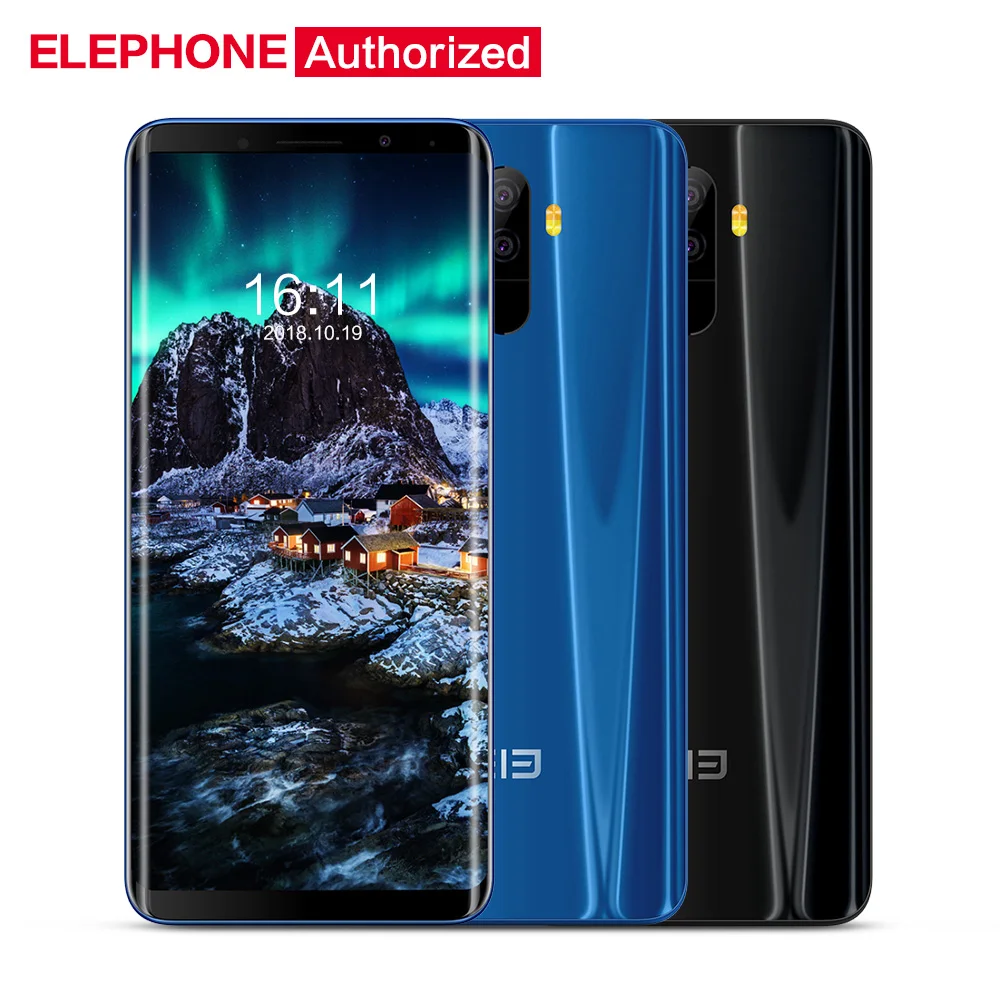 Elephone U Pro 4G Smartphone Android 13MP Camera 5.99'' 2160 x 1080 Octa Core Snapdragon Phone 6GB 128GB 3550mAh Face ID Phones |