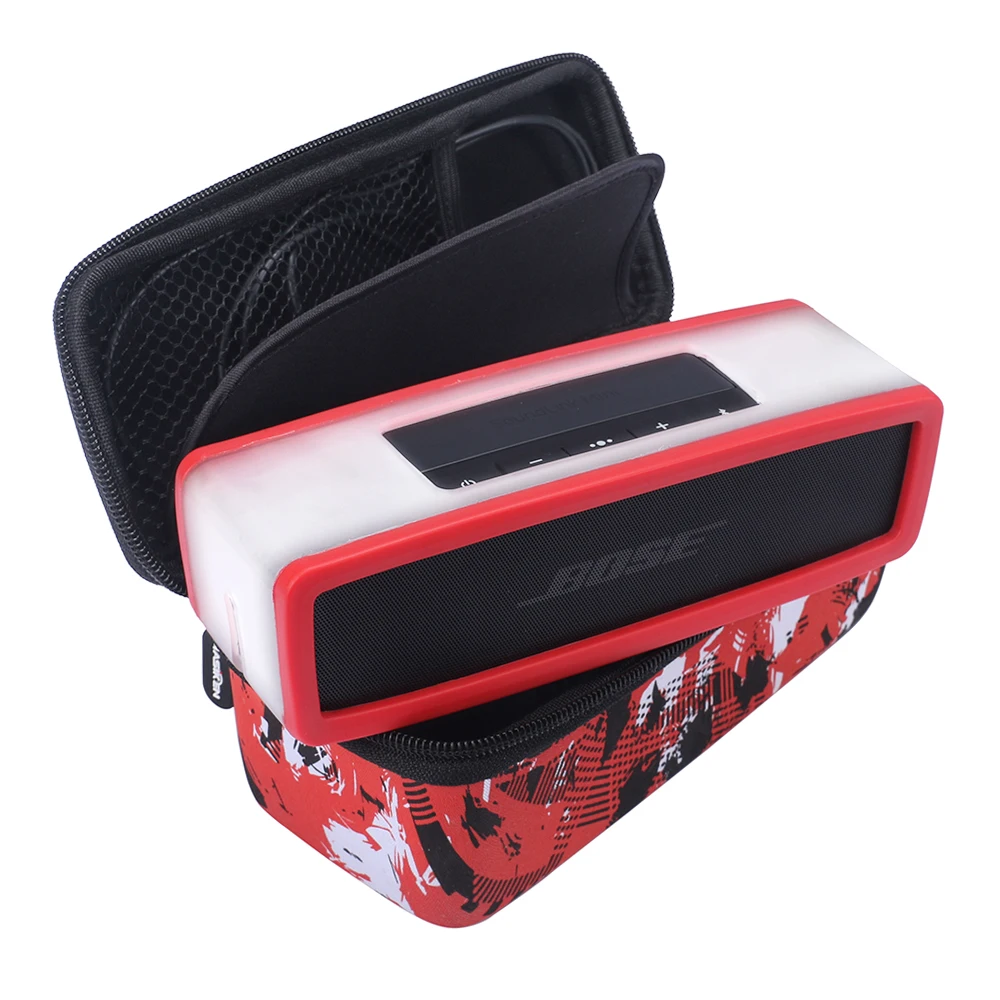 MASiKEN портативный чехол для переноски для Bose Soundlink Mini/Mini 2 Bluetooth сумка для акустической колонки ящик для путешествий мягкая сумка из ТПУ