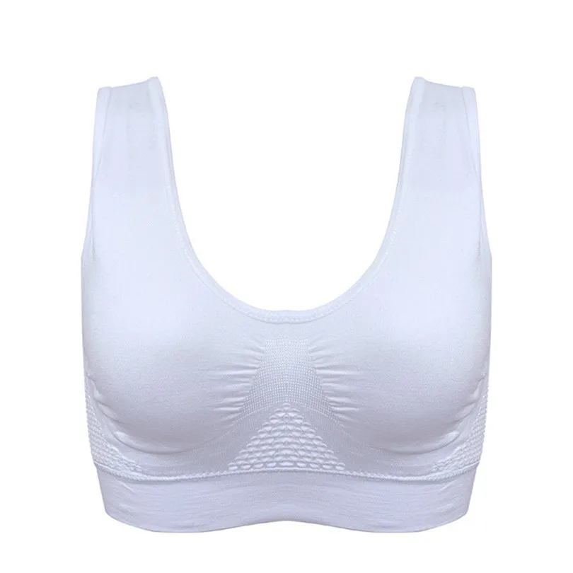Sexy Genie Bra With Pads Seamless Push Up Bra Plus Size XXXXL Underwear Wireless Bra Air Permeable Cooling Summer Bra 40MAY163
