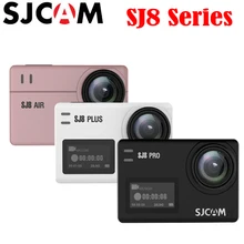 Оригинальная Экшн-камера SJCAM SJ8 серии SJ8 Air& SJ8 Plus и SJ8 Pro 1290P 4K 60 кадров в секунду, wifi Пульт дистанционного управления, водонепроницаемая Спортивная DV