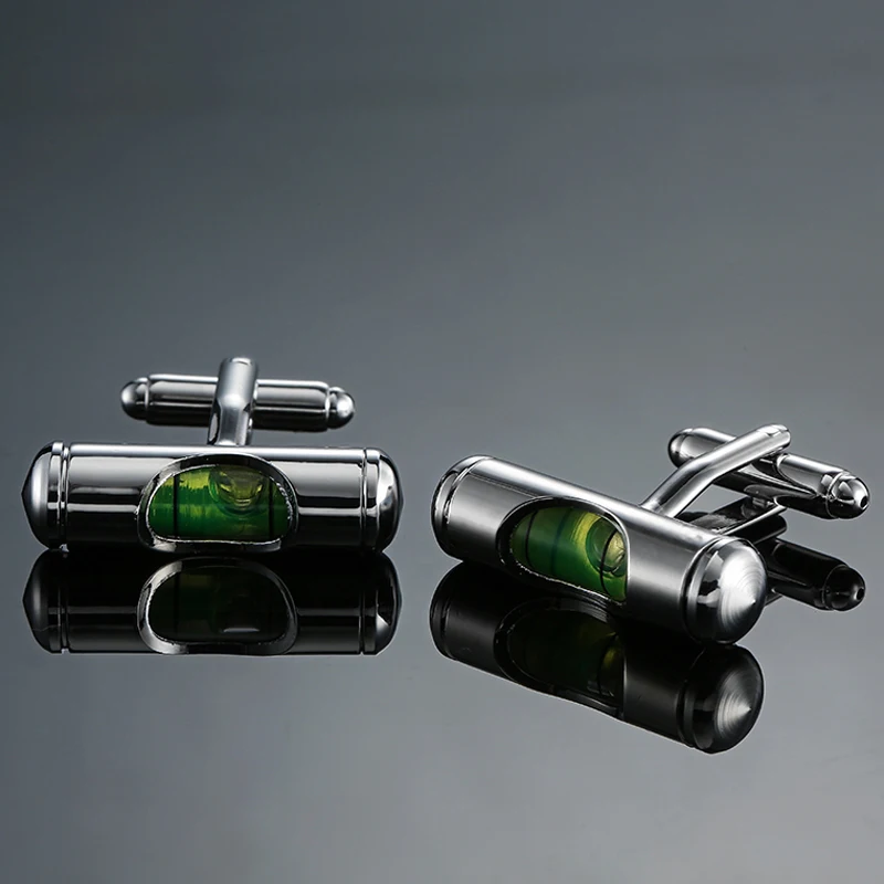 DY The new high quality green level Cufflinks fashion Men's French