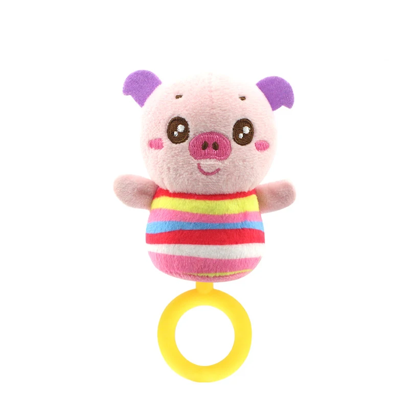 Baby Infant Newborns Plush Rattle Toy Hand Grasp Teethers Cute Animal Stuffed Handbell Ring Early Education Boys Girls Gift Baby Infant Newborns Plush Rattle Toy Hand Grasp Teethers Cute Animal Stuffed Handbell Ring Early Education Boys Girls Gift
